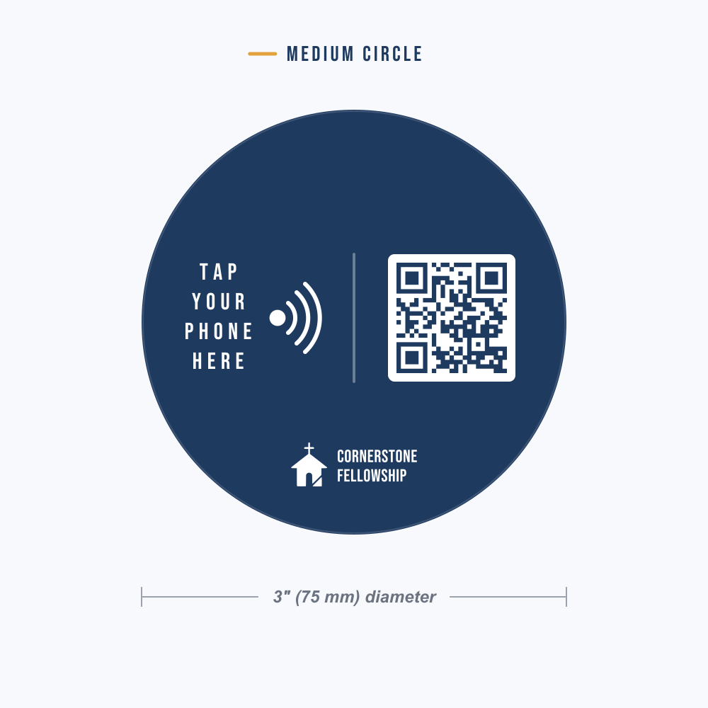 Medium Circle Tap Disc